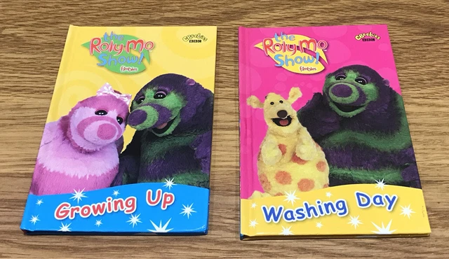 FIMBLES THE ROLY Mo Show Books Bundle, Growing Up, Washing Day £2.00 ...