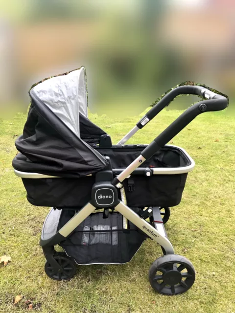 Diono Quantum Multi-Mode Travel Stroller Black RRP £499.99