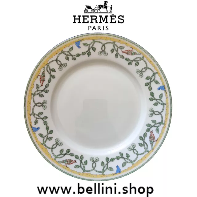 HERMES EARLY AMERICA 22cm Flat Plate Dinnerware Flat Plate 210.43