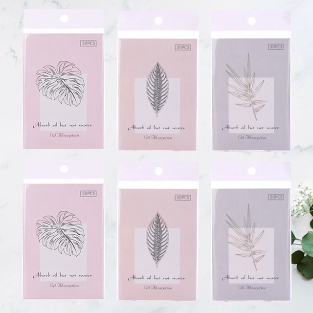 6 sacchetti foglio di carta assorbente carta estinguente trucco immagini