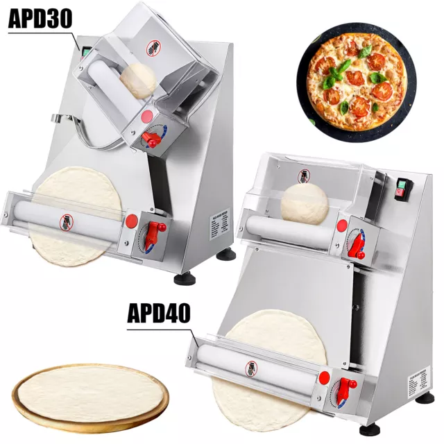 VEVOR Electric Pizza Dough Roller Sheeter Pastry Press Making Machine 30/40CM