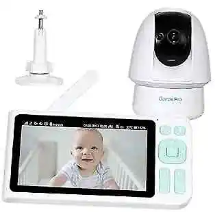 Video Baby Monitor with 3000ft Long Range, 5” Display, 1080p FHD Camera, 2