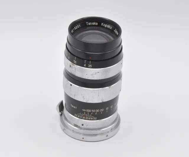 Tanar 135mm f:3.5 Contax/Nikon rangefinder vintage 1960 lens exc++++