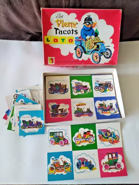 6 cartons Loto Bingo sur 1 planche format 29x20cm - epais 1 mm, couleur  ivoire 3701267585596