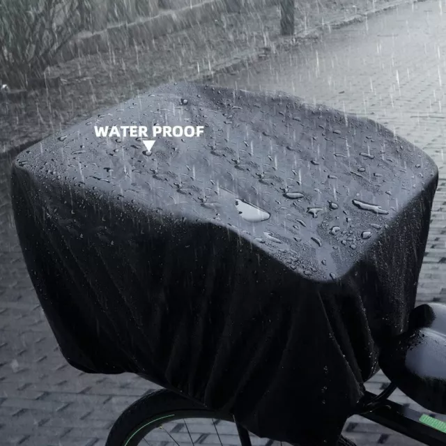 Panier à vélo housse de pluie avec voyages élastiques enveloppants pour garde