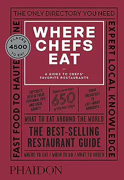 WHERE CHEFS EAT - A GUIDE TO CHEFS' FAVORITE. NUEVO. Envío URGENTE. GASTRONOMIA