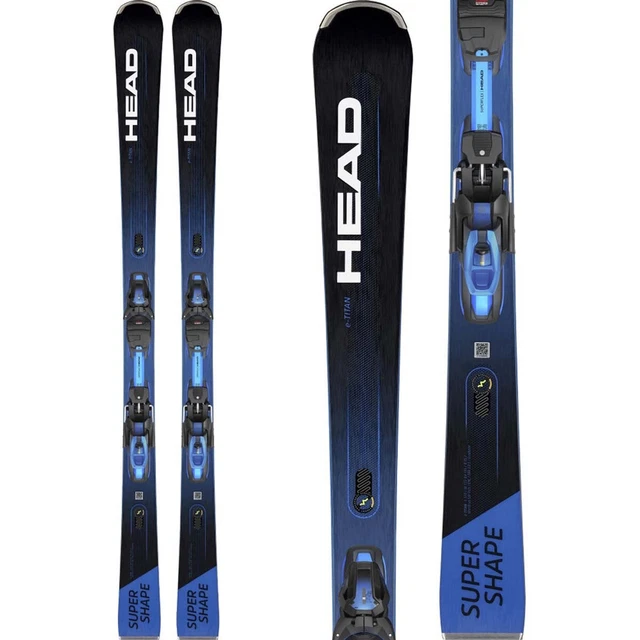 Head Supershape e-Titan SW SF-PR Skis with Head PRD 12 GW Bindings 2023