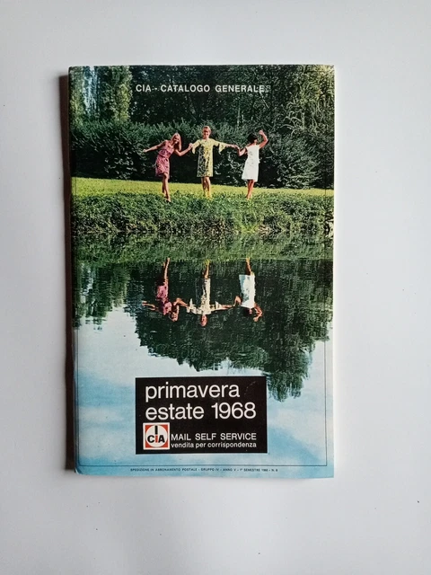 Cia Catalogo Acquisti Corrispondenza Grandi Magazzini Prim/Estate 1968