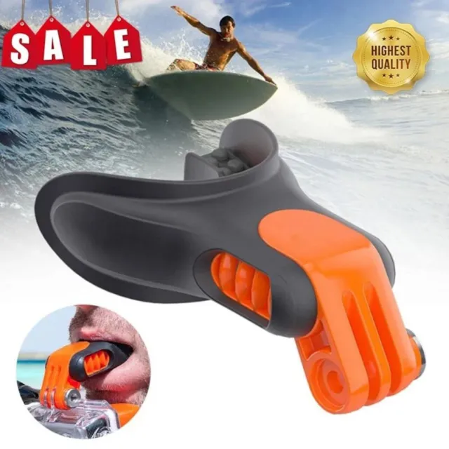 Gopro Mouth Mount Kit Dummy Bite Surfing Skating Boating Bite Mouth with Screw