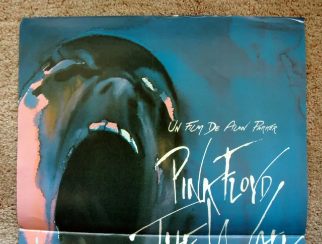 Vintage Original 1980s PINK FLOYD - The WALL Movie Poster Film Art Rock music 2
