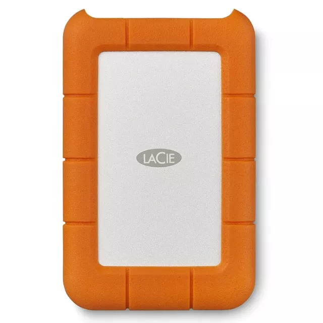 Lacie Rugged USB-C ext. Festplatte 4TB orange