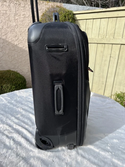 TUMI T TECH SUITCASE CARRY ON BLACK Ballistic Rolling Carry UPRIGHT 5622D 23" 6
