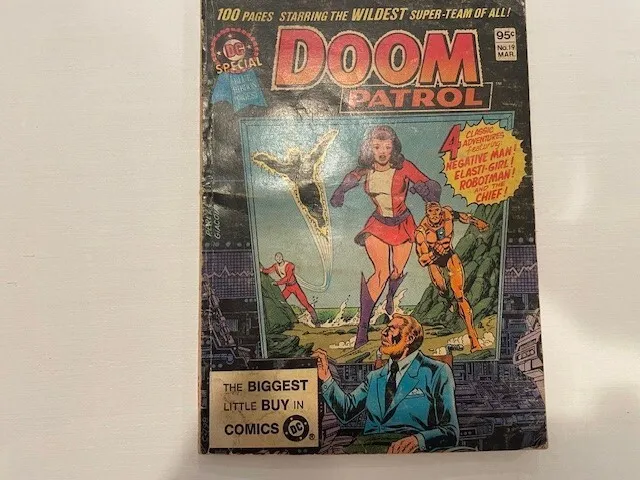 DC Special Blue Ribbon Digest ~ Doom Patrol #19 (DC Comics, March 1982)