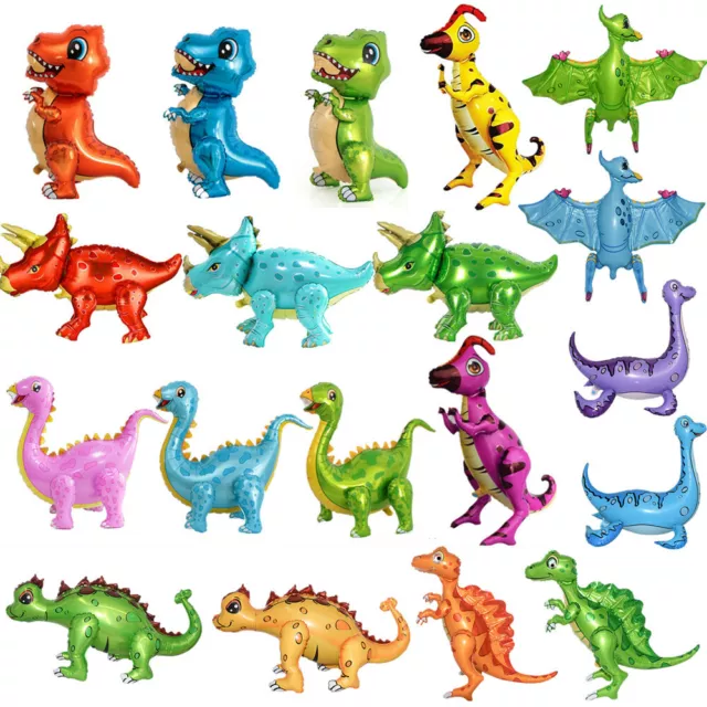 Boy Birthday Dinosaur Balloon Foil 3D Self Standing Graduation Party Decoration