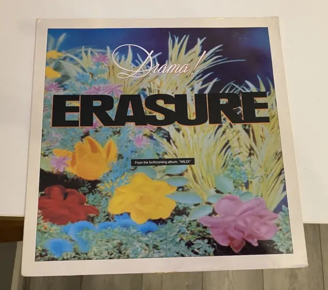 Erasure Drama 12" inch Vinyl 1989 Drama Act 2 Mix Excellent Condititon