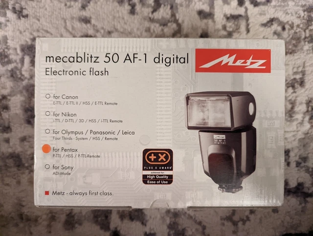 Metz 50 AF-1 Digital Shoe Mount Flash for Pentax