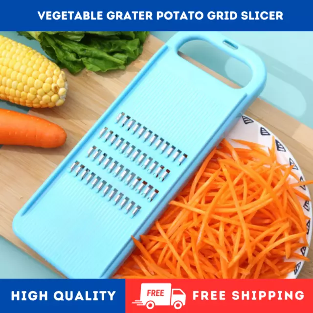 3mm Vegetable Grater Fruit Potato Slicer Cutter Knife Julienne Hand Held