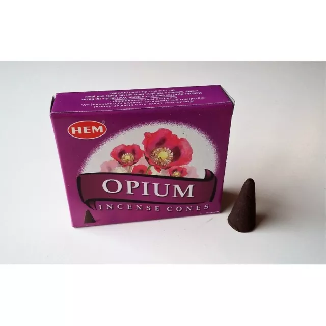 ° Encens Opium  Anti Stress   En Cone   Ga10