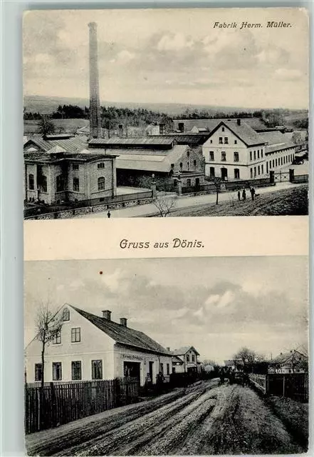 13413516 - Donin Fabrik Herm. Mueller Liberec / Reichenberg (Stadt und Bezirk)