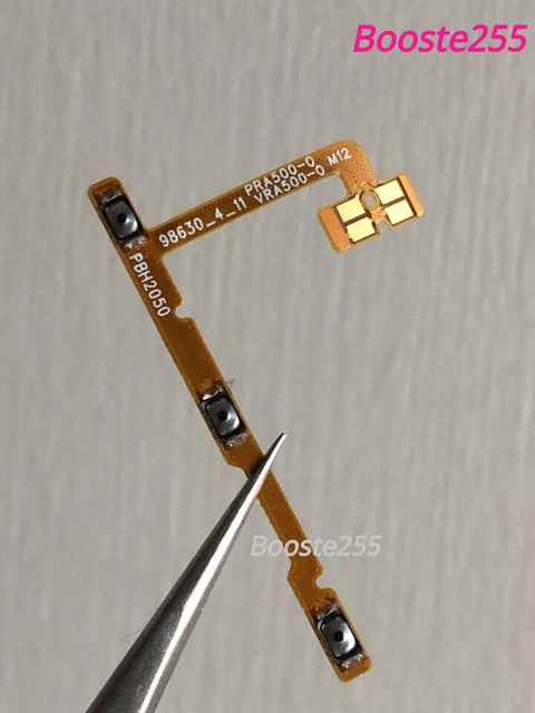Boutons Power Et Volume De Remplacement Pour OPPO Realme C17 (RMX2101) - Neuf Sous Emballage