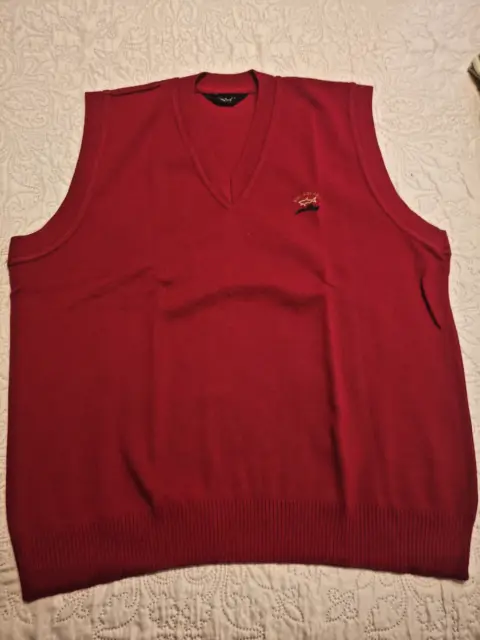 Paul Shark sleeveless sweater - Size L- Very warm- Great condition-Free Shipping