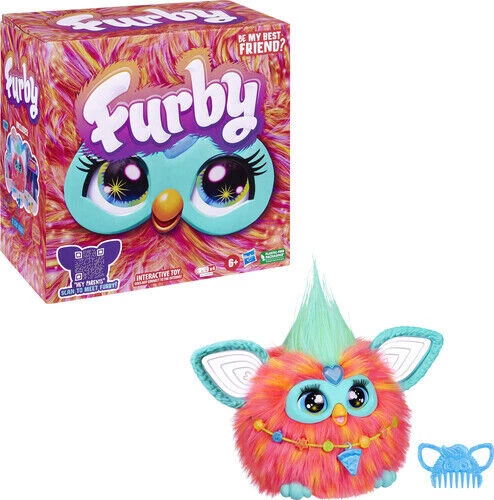 Furby Coral Plush Interactive Toys for 6 Year Old Girls & Boys & Up