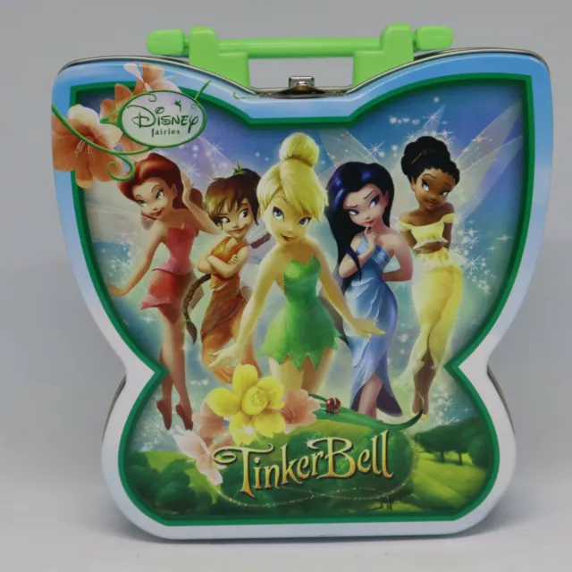 Disney Tinkerbell Puzzle in Collectible Lunchbox-Type Tin 150+ Pieces 2008