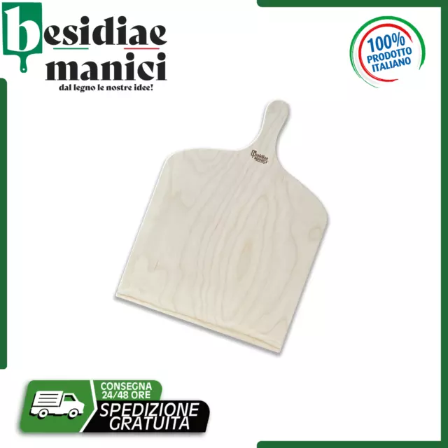 Spianatoia per impastare in legno di betulla canadese 54x46x1,5 cm senza  bordi.