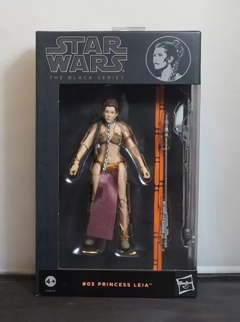 Star Wars Hasbro Black Series 6 pollici linea arancione - Leia Slave - NUOVO/IMBALLO ORIGINALE/MISB/RARO