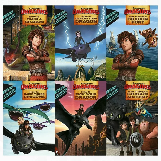 How to Train Your Dragon Early Readers NEW Complete Collection Book Set 1-6