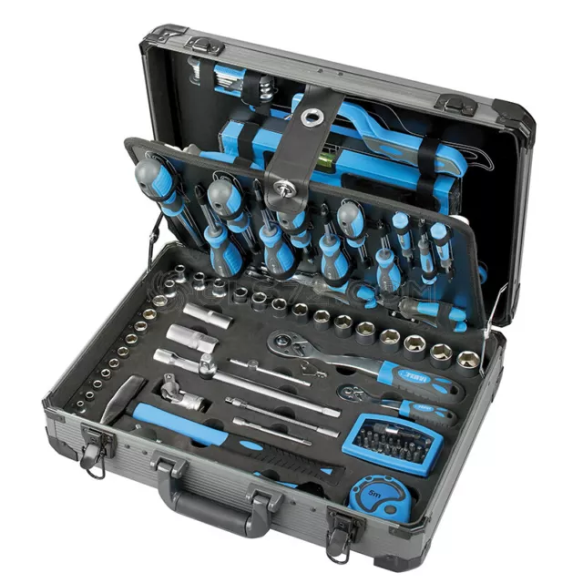 Valise Mallette Malette Avec Outils 133 Pcs De Travail Fervi 0110