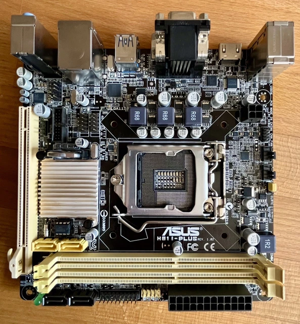 ASUS H81I-PLUS INTEL LGA 1150 DDR3 MINI ITX 4th GEN MAINBOARD *NO I/O ...