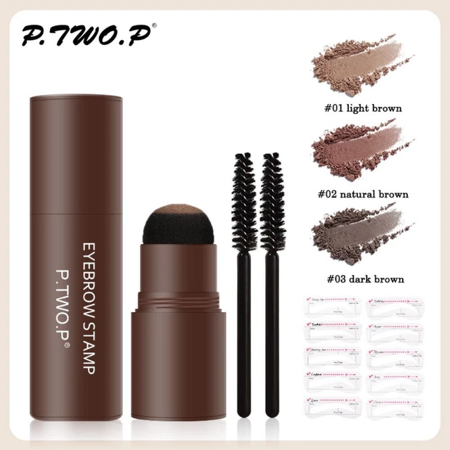 ​ Kit duradero de conformación de estampillas para cejas conjunto de maquillaje con forma de estampillas para cejas de un paso