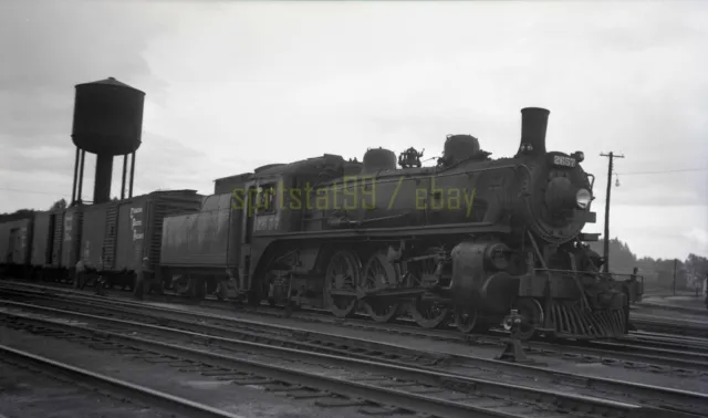 1956 CP Canadian Pacific 4-6-2 Steam Locomotive #2657 - Vtg Railroad Negative
