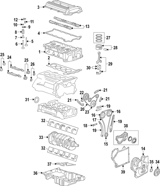 Genuine GM Engine Connecting Rod 12654958
