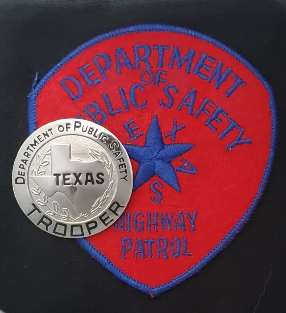 1980S Texas Highway Patrol Patch Set