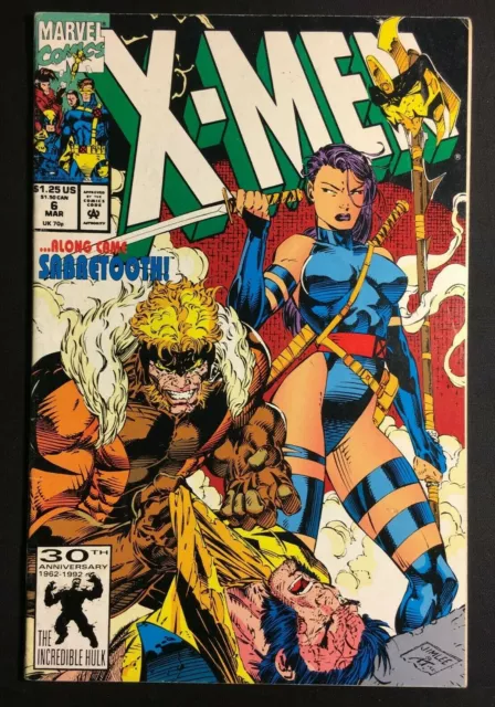 X MEN 6 KEY 1ST app BIRDY JIM LEE COVER SABRETOOTH  VOL 2 PYSLOCKE DAZZLER 1 COP