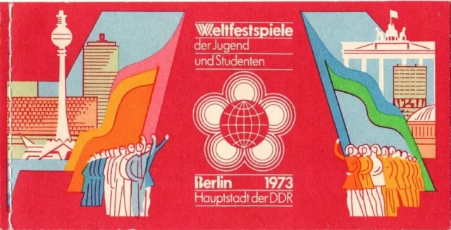 DDR Markenheftchen 7 - Weltfestspiele, **