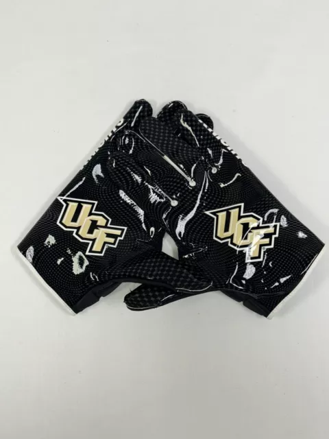 UCF Knights Game Issued / Worn Nike Vapor Jet Football Gloves - Size 4XL