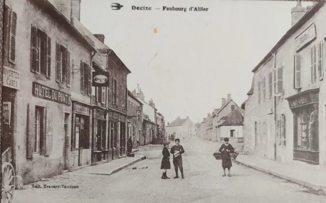 Cpa-Decize-Faubourg D'allier