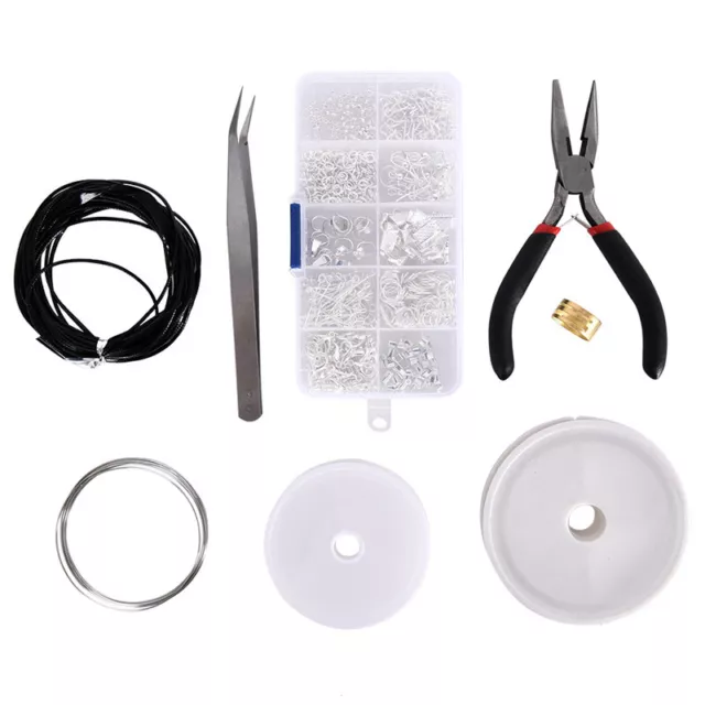 Wire Jewelry Making Starter Kit Sterling Silver and Repair Tools Craft Supply#km