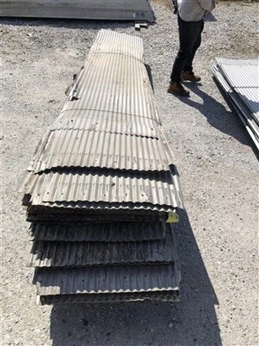 Rustic Barn Tin, 1600 sq ft, Corrugated Metal, Reclaimed Salvage, 8'-12' Long