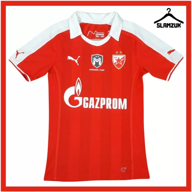 FK Crvena zvezda Home 2013/2014 Football Shirt - Club Football Shirts