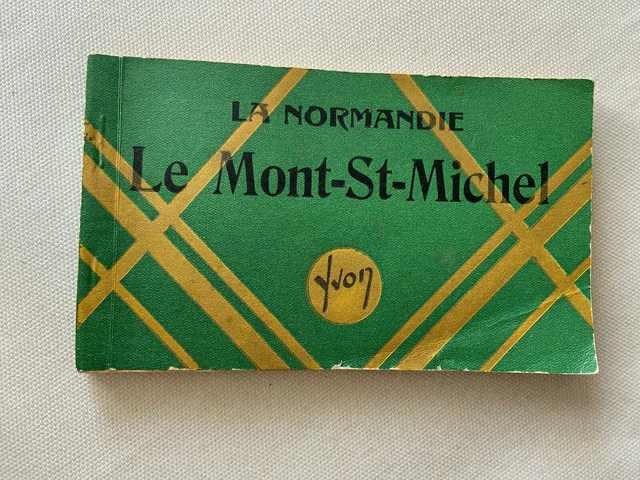 CPA La Normandie Le Mont-St-Michel - Yvon 18-Card Notebook