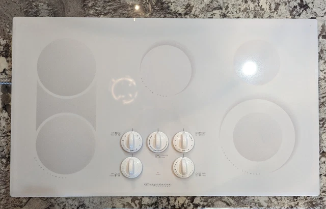 Frigidaire Gallery Series Model Glec36S8Asc 36" Electric Cooktop White Frigidaire Gallery Series Model Glec36S8Asc 36" Electric Cooktop White