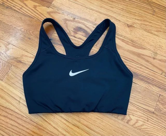 NIKE PRO CLASSIC sports bra in black - small size - new Without Tags £12.00  - PicClick UK