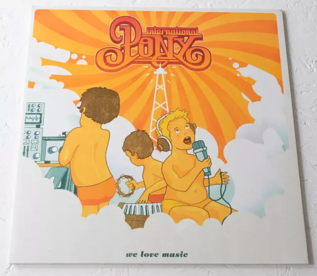 International Pony - We Love Music (M/NM) LP Album *2002 *DJ Koze *Fischmob