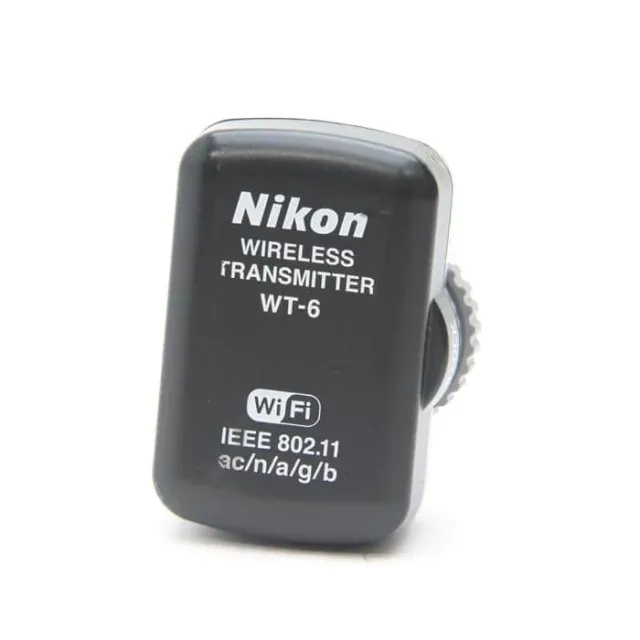 Transmisor inalámbrico Nikon WT-6 con manual de instrucciones de Japón Fedex casi como nuevo