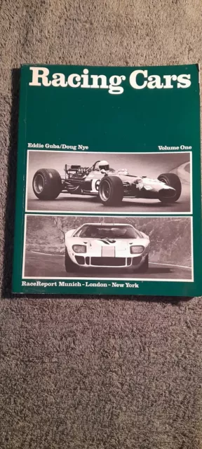 Racing Cars Volume 1, By Eddie Guba & Doug Nye 1969