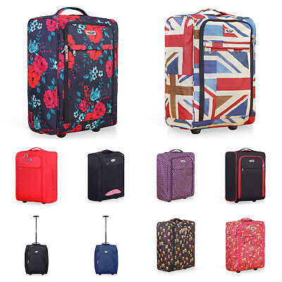 New Cabin Approved Wheeled Hand Luggage Carry On Travel Case Trolley Holdall Bag